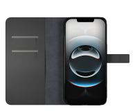 Puro Booklet Case z klapką i portfelem do iPhone 16e - czarne - 1346133 - zdjęcie 4